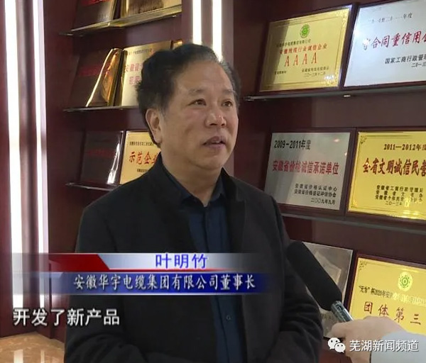 【蕪湖市2020年度經濟人物候選人展播】葉明竹：用科技提升企業(yè) 走特色發(fā)展之路
